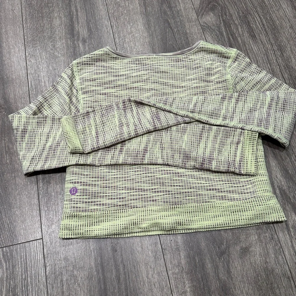 Lululemon Ebb to Street Long Sleeve Shirt
Moonlit Magenta Multi / Faded Zap - Picture 11 of 11